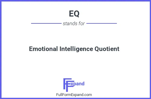 Full form of EQ