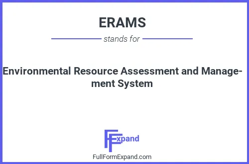 Full form of ERAMS