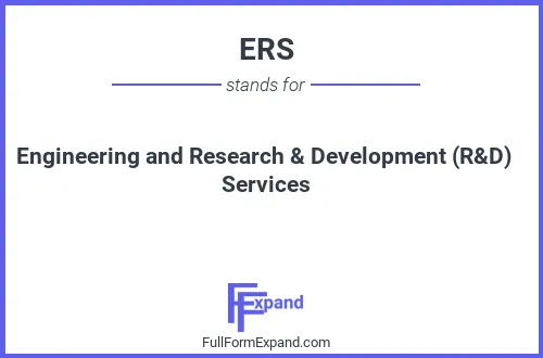 Full form of ERS
