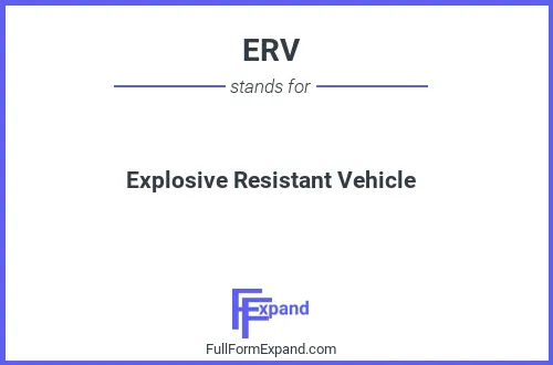 Full form of ERV