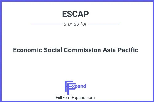 Full form of ESCAP