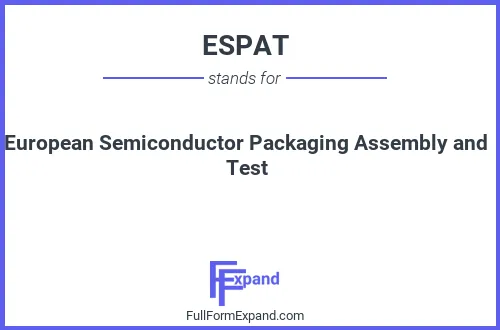 Full form of ESPAT