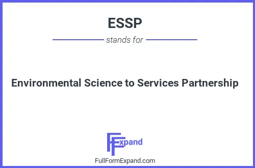 Full form of ESSP