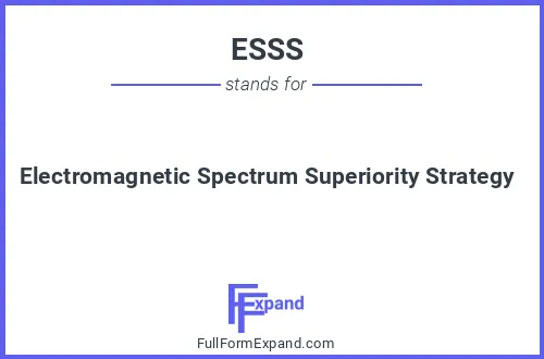 Full form of ESSS
