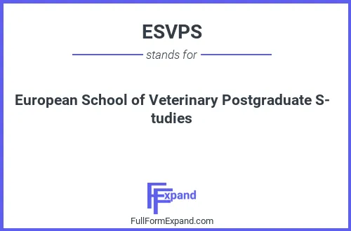 Full form of ESVPS