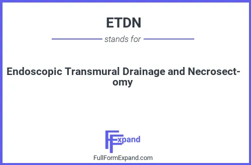 Full form of ETDN