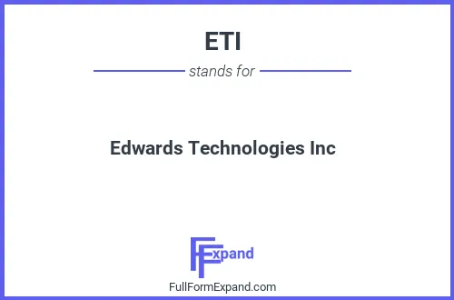 Full form of ETI