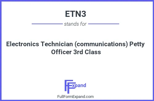Full form of ETN3
