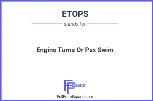 Full form of ETOPS