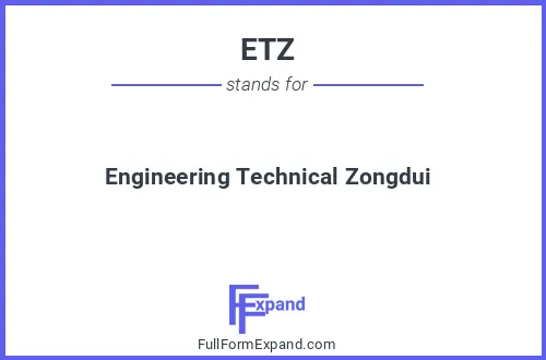 Full form of ETZ