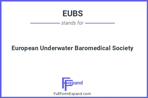 Full form of EUBS