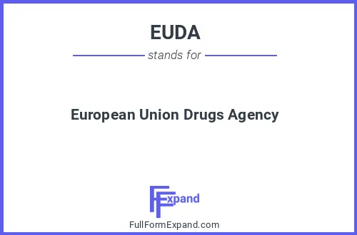 Full form of EUDA