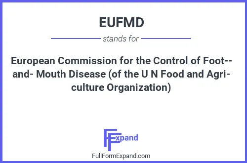 Full form of EUFMD