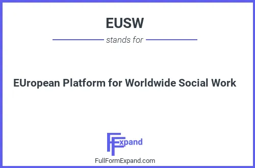 Full form of EUSW