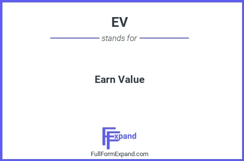 Full form of EV