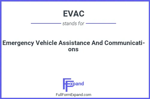 Full form of EVAC