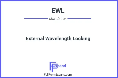Full form of EWL