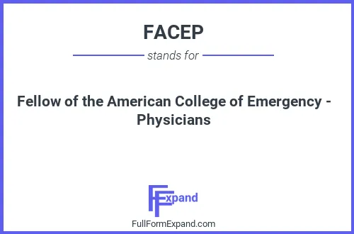 Full form of FACEP