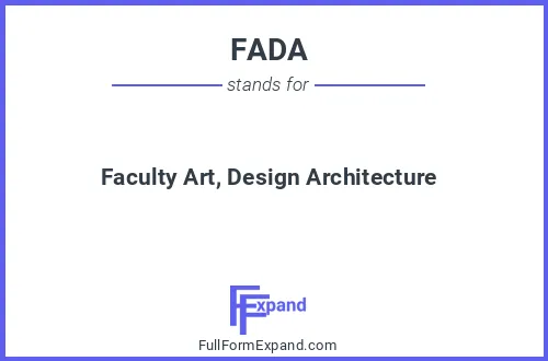 Full form of FADA