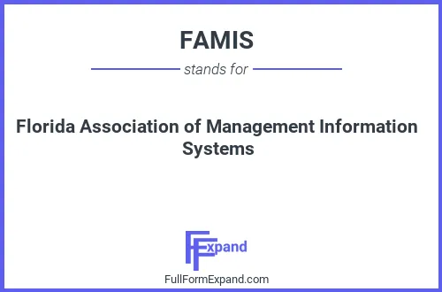 Full form of FAMIS