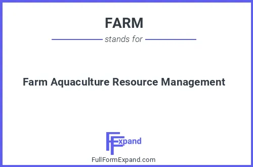 Full form of FARM