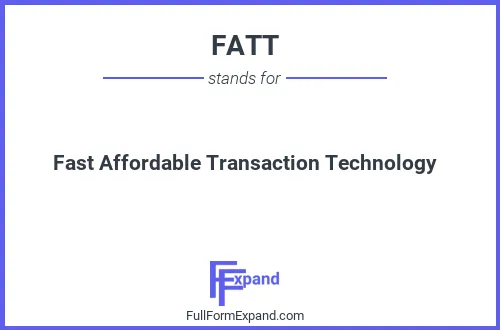 Full form of FATT