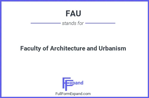 Full form of FAU