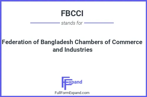 Full form of FBCCI