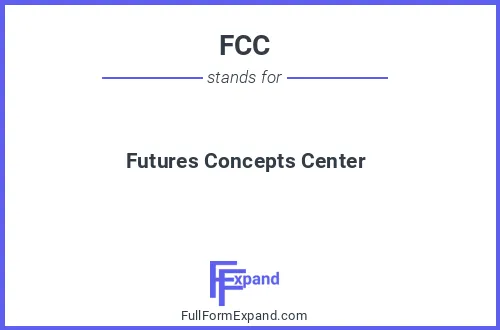 Full form of FCC