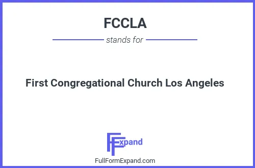 Full form of FCCLA