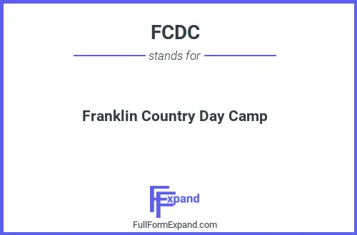Full form of FCDC