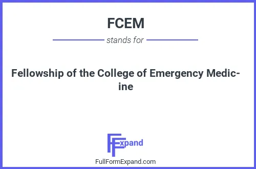 Full form of FCEM