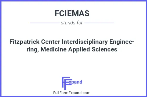 Full form of FCIEMAS
