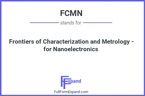 Full form of FCMN