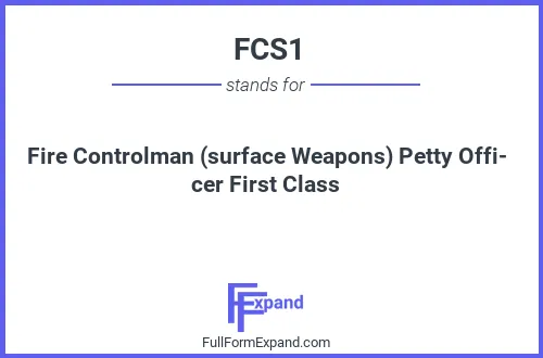 Full form of FCS1