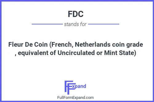 Full form of FDC