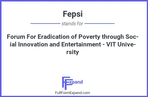 Full form of Fepsi