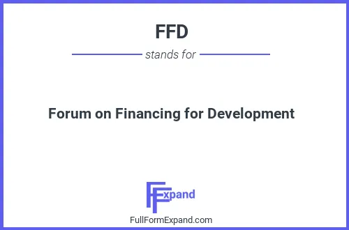 Full form of FFD