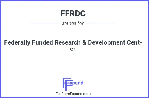 Full form of FFRDC