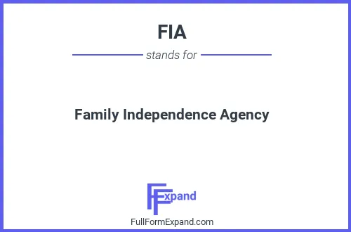 Full form of FIA