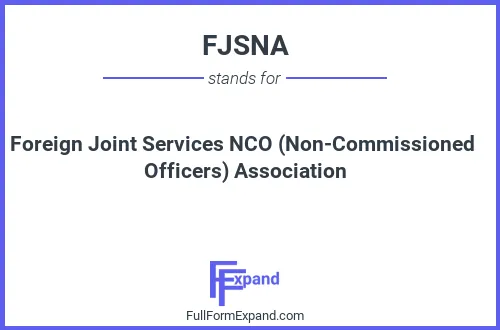 Full form of FJSNA