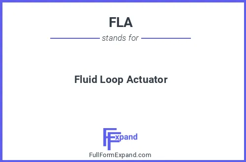 Full form of FLA