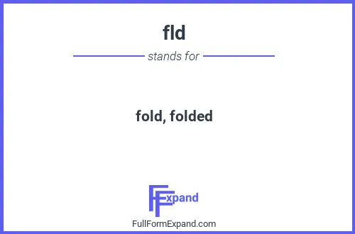Full form of fld