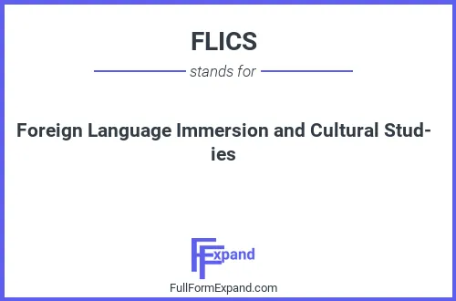 Full form of FLICS