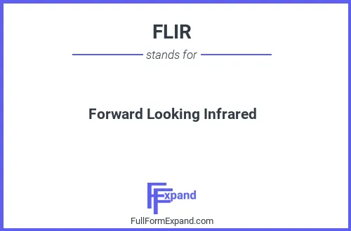 Full form of FLIR