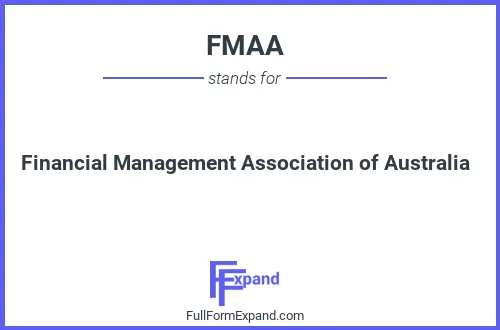 Full form of FMAA