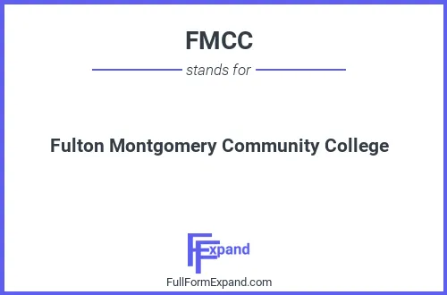 Full form of FMCC