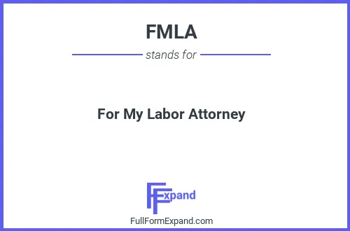 Full form of FMLA