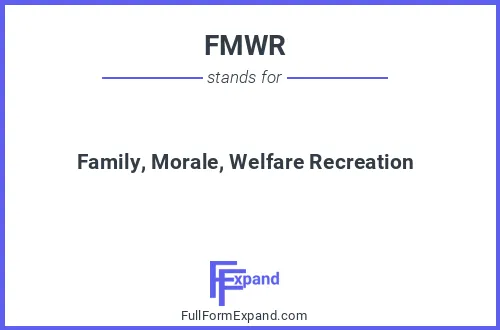 Full form of FMWR