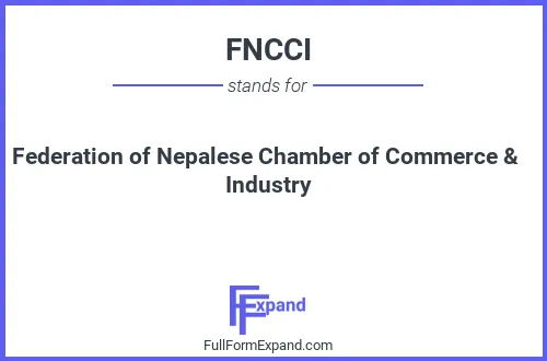Full form of FNCCI